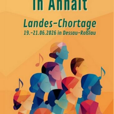 Kulturstaatssekretär Putz beim 9. Landes-Chorwettbewerb in Dessau-Roßlau