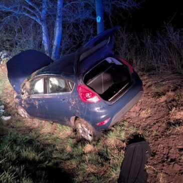 Betrunkener Autofahrer landet im Straßengraben