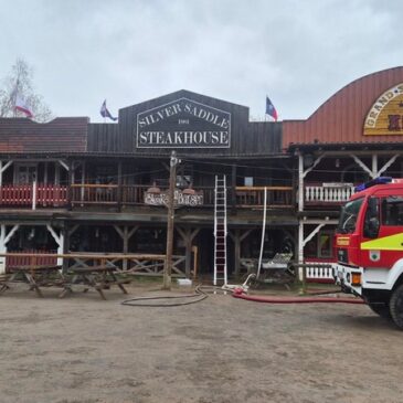Feuerwehr im Einsatz: Brand in Westernstadt