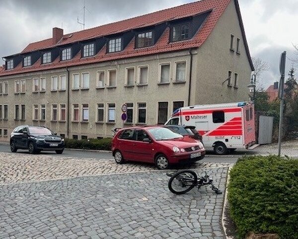 Verkehrsunfall mit Radfahrer