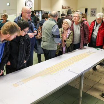 MVB-Infomarkt zum Bauprojekt Alter Markt stößt auf große Resonanz