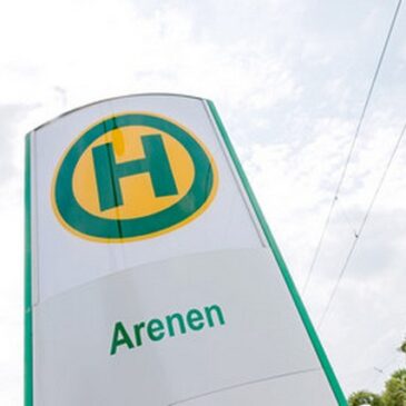 Mit der Straßenbahn heute zum Handball