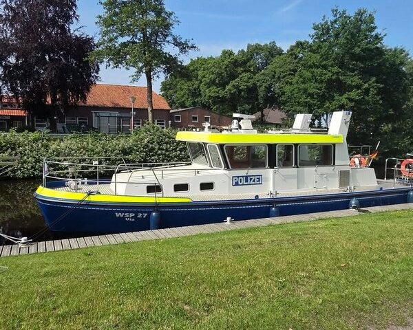 Ausstattung Landespolizei: Ministerpräsident und Innenministerin stellen neues Streifenboot der Wasserschutzpolizei in Dienst