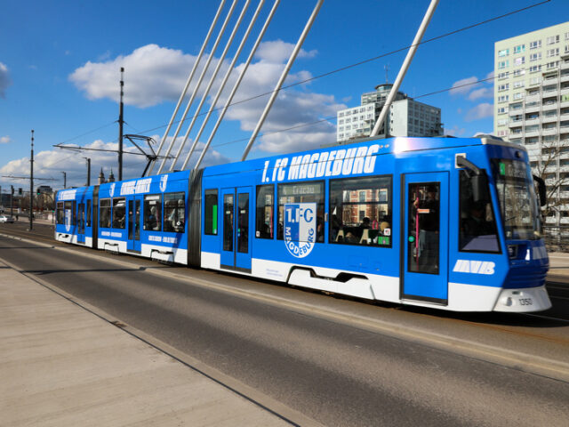 Mit der Straßenbahn am Samstag zum Heimspiel des 1. FC Magdeburg