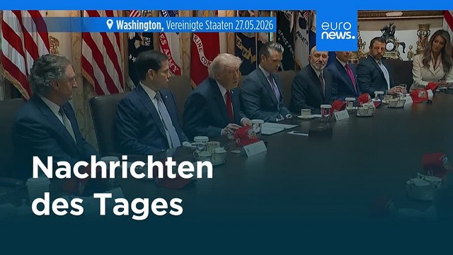 Euronews: Nachrichten des Tages | 31. Mai 2026 – Mittagsausgabe