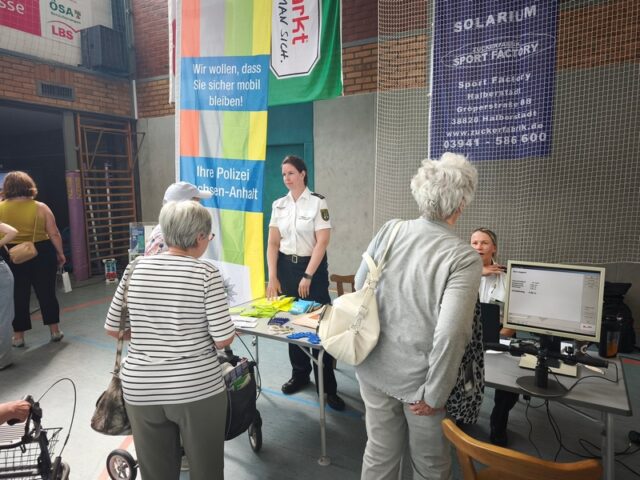 2. Seniorenpräventionstag in Halberstadt erfolgreich durchgeführt