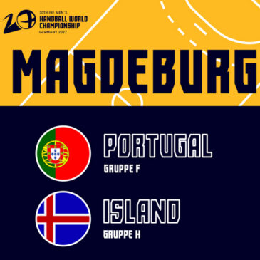 Gruppenköpfe für die Handball-WM 2027 stehen fest: Island und Portugal spielen in Magdeburg