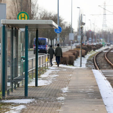 Straßenbahnhaltestelle Danziger Dorf wird barrierefrei ausgebaut – Nachtbuslinie N7 wird umgeleitet