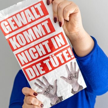 Gewalt kommt nicht in die Tüte! Magdeburger Netzwerk Frauenschutz ruft zum Mitmachen am 25.11. auf