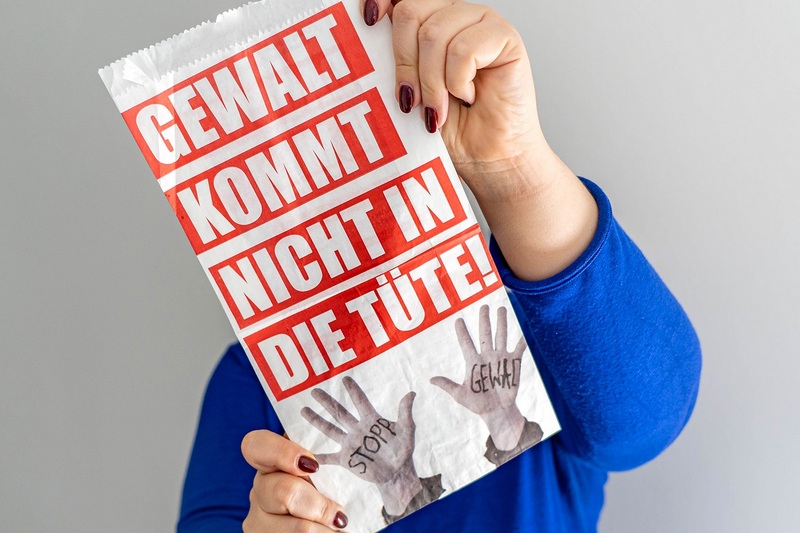 Gewalt kommt nicht in die Tüte! Magdeburger Netzwerk Frauenschutz ruft zum Mitmachen am 25.11. auf