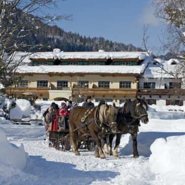Ein Wintermärchen erleben im Hotel Gut Kramerhof in Kirchdorf am Wilden Kaiser – inmitten der Kitzbüheler Alpen