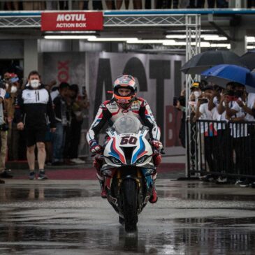 Podium für Michael van der Mark und das BMW Motorrad WorldSBK Team beim Saisonfinale in Indonesien