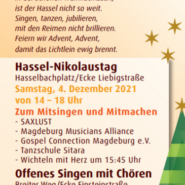 Einladung zum Advent am Hasselbachplatz