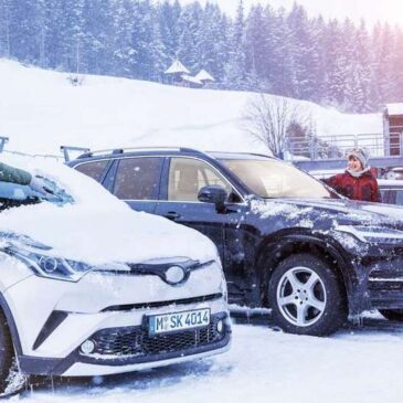 KRATZEN KÖNNEN DIE ANDEREN: Eine Standheizung befreit Autoscheiben zuverlässig von Eis und Schnee