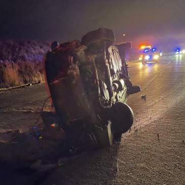 Autobahn 14 – Verkehrsunfall mit fünf verletzten Personen