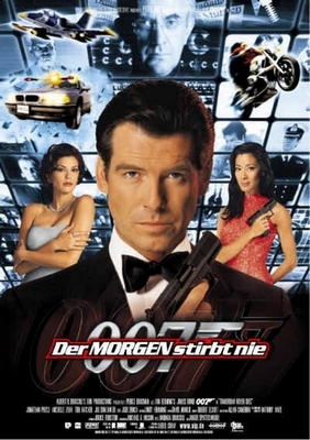Agentenfilm: James Bond 007 – Der Morgen stirbt nie (ProSieben  20:15 – 22:50 Uhr)