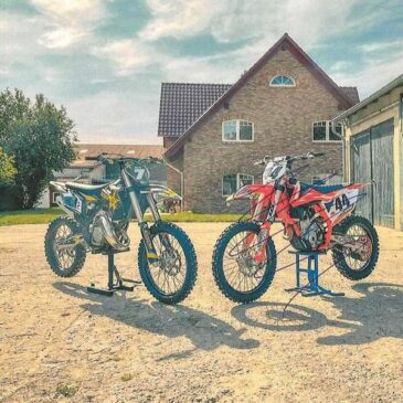 Landkreis Börde: Unbekannte klauen zwei Motocross Motorräder
