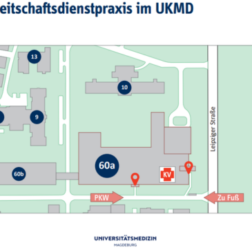 „Medico Center“: Die Bereitschaftsdienstpraxis eröffnet am 2. Dezember an der Universitätsmedizin Magdeburg