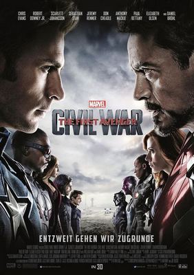 SciFi-Comicverfilmung: The First Avenger – Civil War (Sat.1  20:15 – 23:20 Uhr)