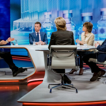 „maybrit illner“ im ZDF: Streit ums Testen und Impfen