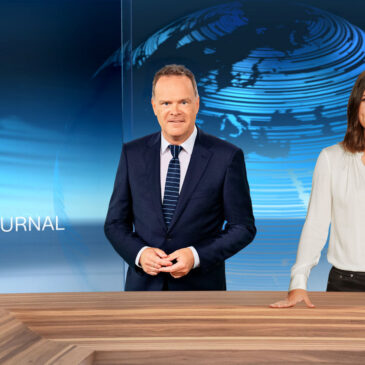 ZDF-„heute journal“ mit Christian Sievers und Hanna Zimmermann
