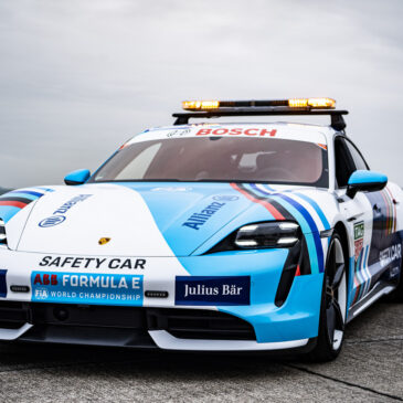 Porsche Taycan neues Safety Car der Formel E