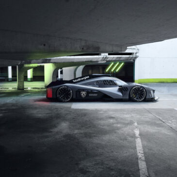 PEUGEOT 9X8 HYBRID Hypercar: Ultimatives Design