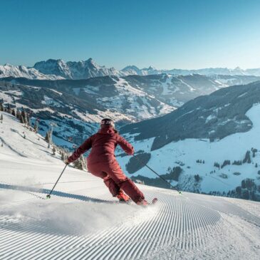 Salzburger Land: Genießer fahren auf den Sonnenskilauf in Maishofen ab