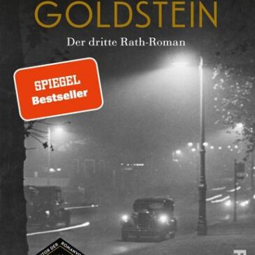 Der neue Roman von Volker Kutscher: Goldstein