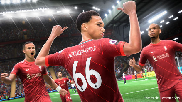 „FIFA 22“ toppt Europas Games-Jahrescharts 2021