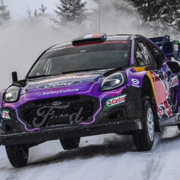Eisige Bedingungen, heiße Action: M-Sport Ford will Platz 1 in der Marken-WM bei der Rallye Schweden verteidigen