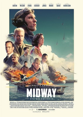 Montagskino im ZDF / Kriegsdrama: Midway – Für die Freiheit (22:15 – 00:20 Uhr)