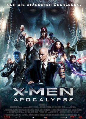 SciFi-Comicverfilmung: X-Men – Apocalypse (Kabel Eins  20:15 – 23:10 Uhr)