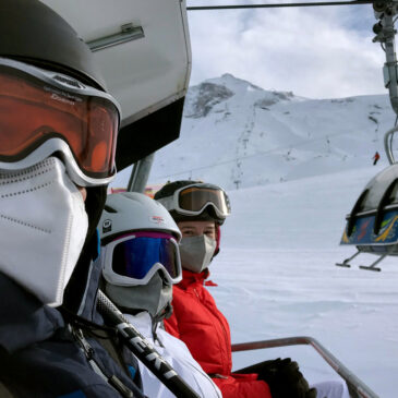 Gletscherzauber in 2G: „ZDF.reportage“ über Ski-Spaß in Coronazeiten