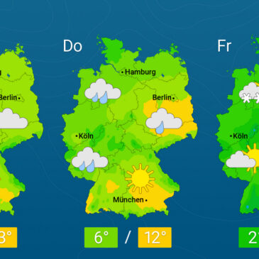 Stürmische Zeiten stehen an – Vorfrühling bald vorbei