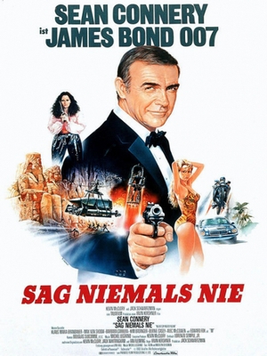 Agentenfilm: James Bond 007: Sag niemals nie (ProSieben  20:15 – 23:10 Uhr)