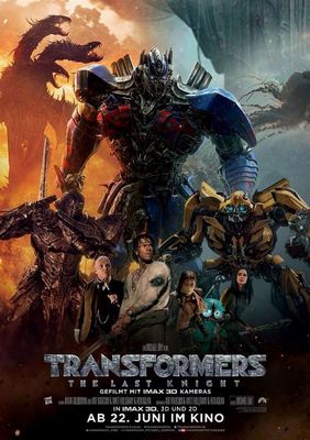 SciFi-Actionfilm: Transformers 5 – The Last Knight (ProSieben  20:15 – 23:20 Uhr)