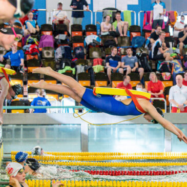 Deutsche Einzelstrecken-Meisterschaften der DLRG: Rettungsschwimmerinnen brechen Rekorde