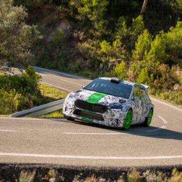 Neue Generation des ŠKODA FABIA Rally2 profitiert von hervorragender Aerodynamik des Serienmodells