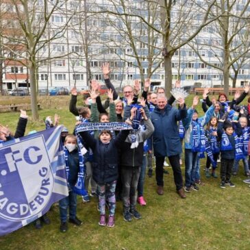 Wobau Magdeburg spendiert 100 FCM-Tickets für Kükelhaus-Schüler