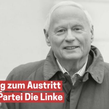 Oskar Lafontaine: Warum ich aus der Partei Die Linke ausgetreten bin