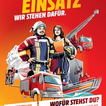 Vorbereitungen für den Tag der Feuerwehr 2022