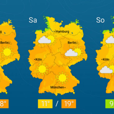 Endlich wieder Regen in Sicht – Tiefs kommen näher