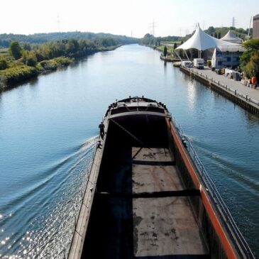 Elbe / Mittellandkanal: Güterumschlag in der Binnenschifffahrt in Sachsen-Anhalt gestiegen