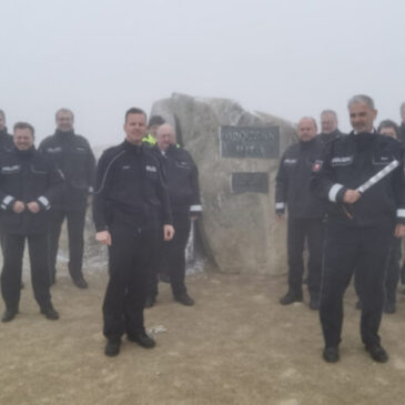 Polizeirevier Harz: Staffelstabübergabe auf dem Brocken