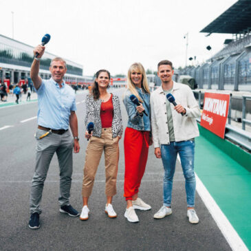 On-Air-Team des exklusiven TV-Partners NITRO fiebert dem ADAC GT Masters-Saisonstart in Oschersleben entgegen