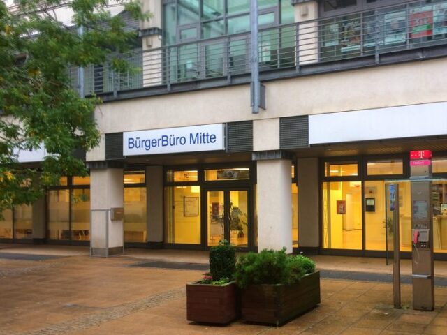 BürgerBüro Mitte heute geschlossen