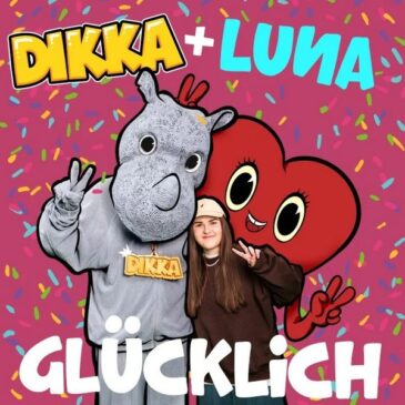 DIKKA & LUNA veröffentlichen ihre gemeinsame Single “Glücklich” aus DIKKAs kommendem zweiten Album „Boom Schakkalakka“