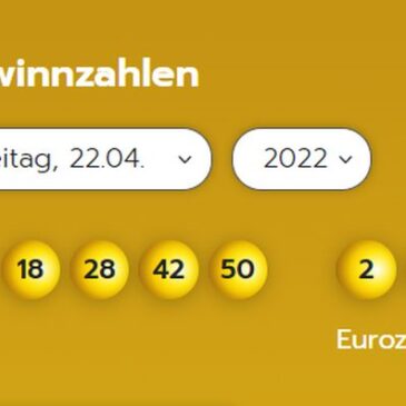 Eurojackpot: Zahlen & Quoten (Freitags-Ziehung)