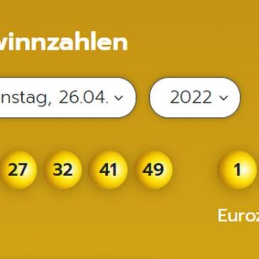 Eurojackpot: Zahlen & Quoten (Dienstags-Ziehung)